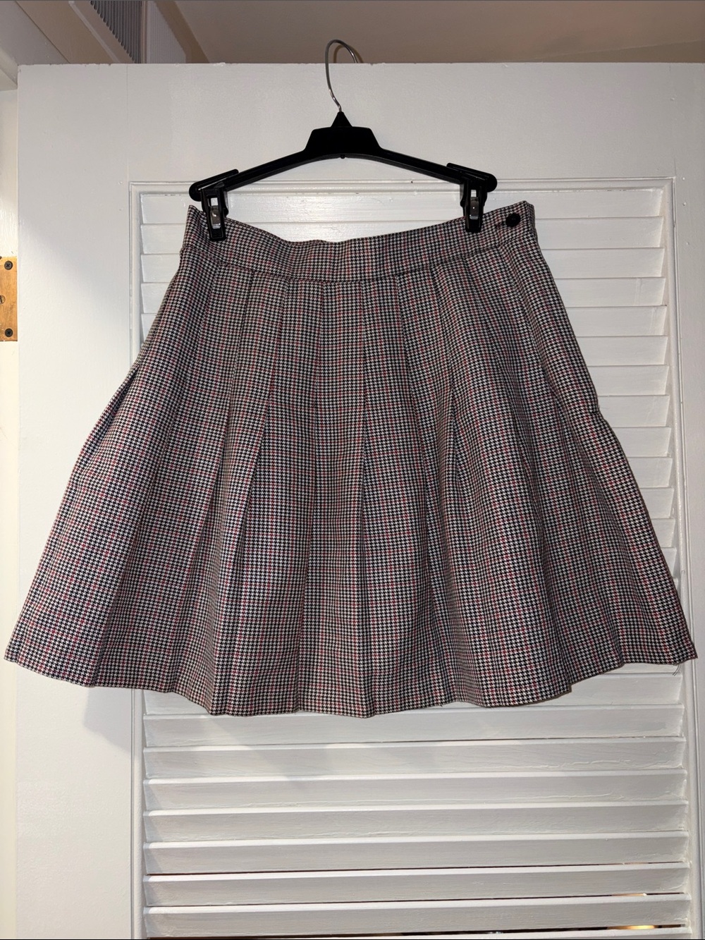 Trendy Checkered Pleated Skirt🔥